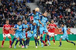 Russian Premier League (RPL). MIR - Russian Football Championship 2023/2024. 19th round. Match between the teams 'Zenit' (St. Petersburg) - 'Spartak' (Moscow) at the Gazprom Arena stadium
