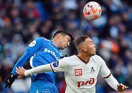 Russian Premier League (RPL). MIR - Russian Football Championship 2023/2024. 19th round. A match between the teams 'Dynamo' (Moscow) - 'Lokomotiv' (Moscow) at the VTB Arena - Dynamo Central Stadium named after Lev Yashin