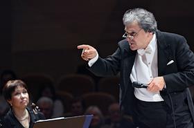 Концерт Национального Филармонического Оркестра России под управлением дирижера Александра Лазарева. В программе: Дворжак. «Полуденная ведьма», Яначек. «Тарас Бульба», Чайковский. «Манфред», в Светлановском зале Дома музыки