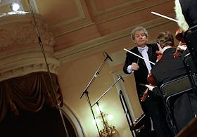 Открытие фестиваля 'Русская зима' Концерт симфонического оркестра и хора Большого театра России. в Большом зале консерватории им. П.И. Чайковского