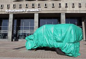 Подготовка к открытию Нижегородского музея СВО в Доме Книги