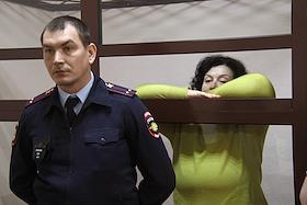 Бывшая министр здравоохранения Ростовской области Татьяна Быковская, во время оглашения приговора, в Кущёвском районном суде