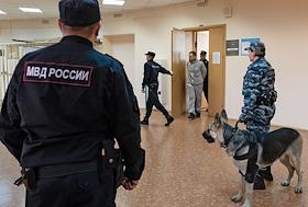Заседание по делу Патрика Шебеля, обвиняемого в контрабанде наркотических средств, в Московском районном суде