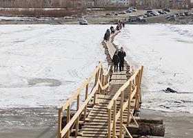 Плановый объезд мэра г.Тобольск Максима Афанасьева территорий города, находящихся вблизи реки Иртыш