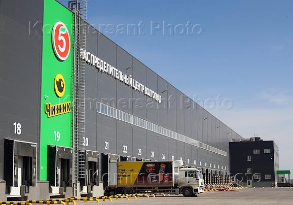 Работа распределительного центра Х5 ретейл 'Чижик'