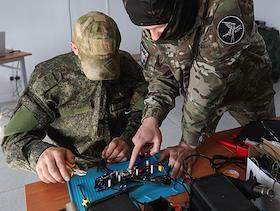 Center of the Ministry of Defense of the Russian Federation. Training of citizens conscripted under contract