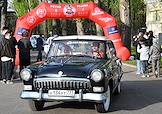 9th season of the Russian Automobile Federation Classic Car Rally Cup. Finish of the 'Capital' rally in Neskuchny Garden