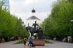 Genre photographs. Views of Volgograd
