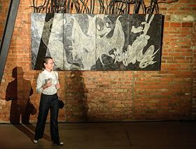 Презентация издания 'Коллекционировать искусство' от журнала Собака.ru и ярмарки искусства 1703 на заводе 'Разин'