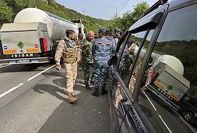 Protests against the transfer of Armenian villages to Azerbaijan near the border with Georgia