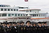 Открытие пассажирской навигации по Волге в казанском речном порту