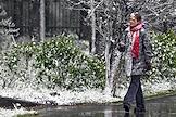 Жанровая съёмка. Снегопад в Москве