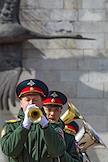 Торжественно-траурная церемония возложения венков и цветов на Невском мемориальном кладбище 'Журавли'
