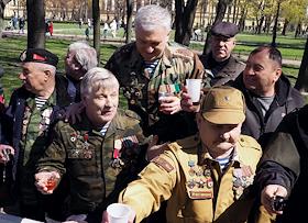 Празднование 79-ой годовщины Победы в Великой Отечественной войне в Санкт-Петербурге