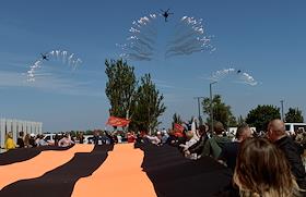 Праздничные мероприятия, посвященные 79-й годовщине Победы в Великой Отечественной войне, на территории мемориального комплекса 'Саур-Могила'
