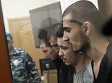 Судебное заседание по продлению срока ареста восьмерым обвиняемым в нападении на концертный зал 'Крокус сити холл' в Басманном суде
