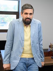 Управляющий партнёр компании Суши Wok Константин Сагалов во время интервью