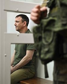 Рассмотрение ходатайства о смягчении меры пресечения бывшему командующему 58-й армией генерал-майору Ивану Попову, обвиняемому в особо крупном мошенничестве, в 235-м Гарнизонном военном суде