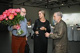 Дружеский ужин от фонда поддержки культуры Stella Art Foundation в новом пространстве фонда в Москва-Сити