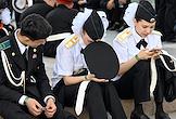 Парад кадетского движения города Москвы 'Не прервется связь поколений' на Поклонной горе