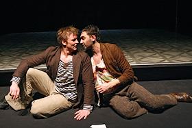 Премьера спектакля по роману Джека Лондона 'Мартин Иден' (постановка режиссера Андрея Васильева) на сцене Российского Академического молодежного театра (РАМТ)