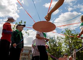 Работа детского лагеря с дневным пребыванием в период летних каникул на базе Биотехнологического лицея №21 рабочем поселке Кольцово Новосибирской области