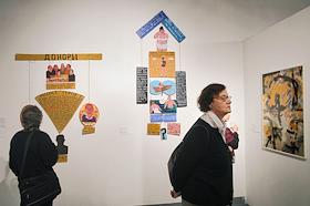 Открытие выстаки 'Художники русского зарубежья' в Государственном Центре современного искусства (ГЦСИ)