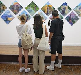 Открытие выставки волжских художников в выставочном зале им. Г. В. Черноскутова