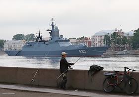 Подготовка к проведению Главного военно-морского парада в честь Дня Военно-Морского флота