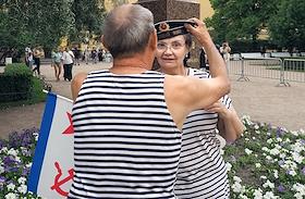 Day of the Naval Float (Navy). Festive events in St. Petersburg