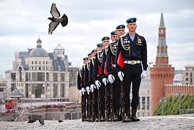 Celebration of the Day of Elijah the Prophet and festive events dedicated to the 94th anniversary of the formation of the Russian Airborne Forces (Airborne Forces) on Ilyinka Street and Red Square