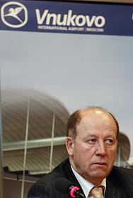 П/к, посвященная итогам работы аэропортового комплекса 'Внуково' в 2007 г. и перспективам его развития, в мэрии (сектор 'Т', конференц-зал).
