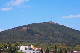 Виды горы Машук после пожара