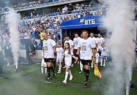 Russian Premier League (RPL). MIR - Russian Football Championship 2024/2025. 6th round. Match between the teams 'Dynamo' (Moscow) - 'Krasnodar' (Krasnodar) at the VTB Arena stadium