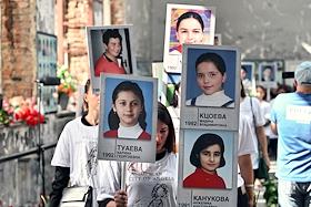 Траурные мероприятия, посвященные 20-й годовщине террористического акта в средней школе №1 г. Беслана