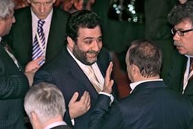 Форум России 2008. Коктейль, гала-ужин в честь открытия Форума, в Манеже. Празднование к клубе 'Дягилев'