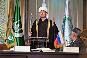 The VIII Kurultai-Congress of the Spiritual administration of muslims of Russia and the XX International Muslim Forum in the conference hall of the Moscow Cathedral Mosque