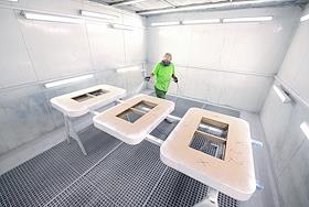 Производство декораций компании 'Формика'