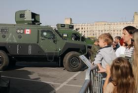 Выставка трофейной техники из зоны СВО