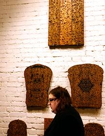 Открытие выставки Анатолия Осмоловского 'Новые работы' в галерее 'М&Ю Гельман' на Винзаводе