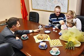 Съемка Депутата Московской областной думы Жигарева Сергея Александровича и Риты Белоглазовой