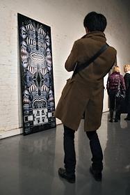 Выставка испанского фотографа Антонио Хирбеса 'Gotham City' в 'Айдан галерее' на территории Центра современного искусства 'Винзавод'. 
