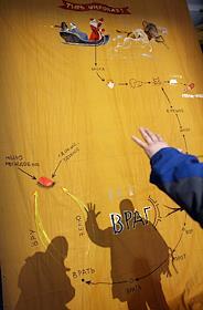 Выставка художника-концептуалиста Виктора Скерсиса в Культурном Центре 'Проект Фабрика'