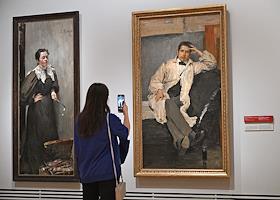 Выставка 'Адепты красного. Малявин & Архипов' в Государственной Третьяковской галерее