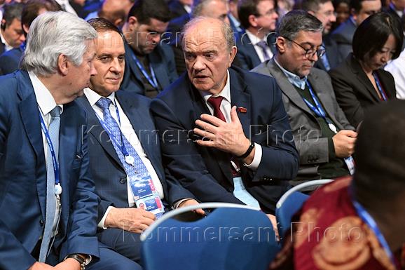 15-й Инвестиционный Форум ВТБ 'Россия зовет!' в Центре международной торговли (ЦМТ)