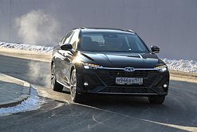 Съемка для журнала 'Автопилот'. Автомобиль Arrizo 8