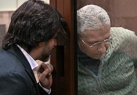 Рассмотрение ходатайства следователя о продлении ареста бывшему заместителю министра обороны России Тимуру Иванову, обвиняемому в получении взятки в особо крупном размере, в Басманном районном суде