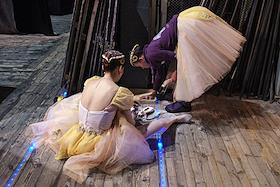 Балет 'Лебединое Озеро' Петра Ильича Чайковского прошел в Донбасс Опере (Донецкий государственный академический театр оперы и балета имени А. Б. Соловьяненко) в Донецке