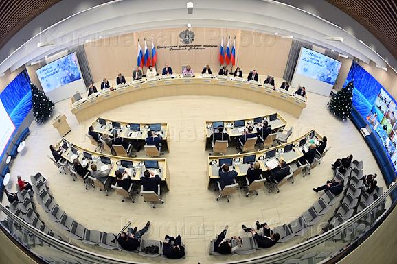 Заседание Центральной избирательной комиссии (ЦИК) России