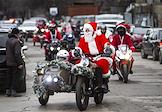 «Байкеры Молдовы традиционно в преддверии Нового Года организовывают парад Дедов Морозов на мотоциклах